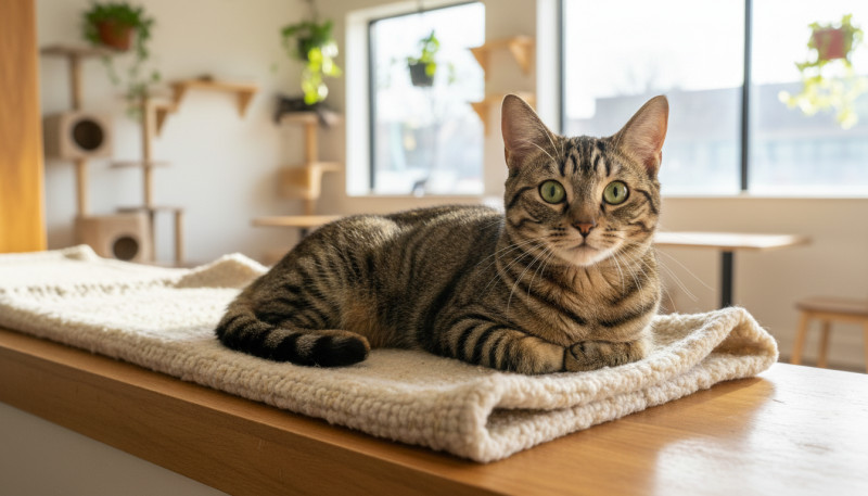 猫たちの健康診断、全員合格！