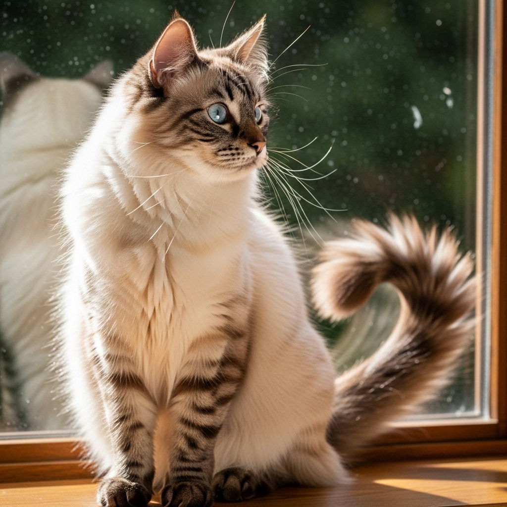 アジアンセミロングヘア