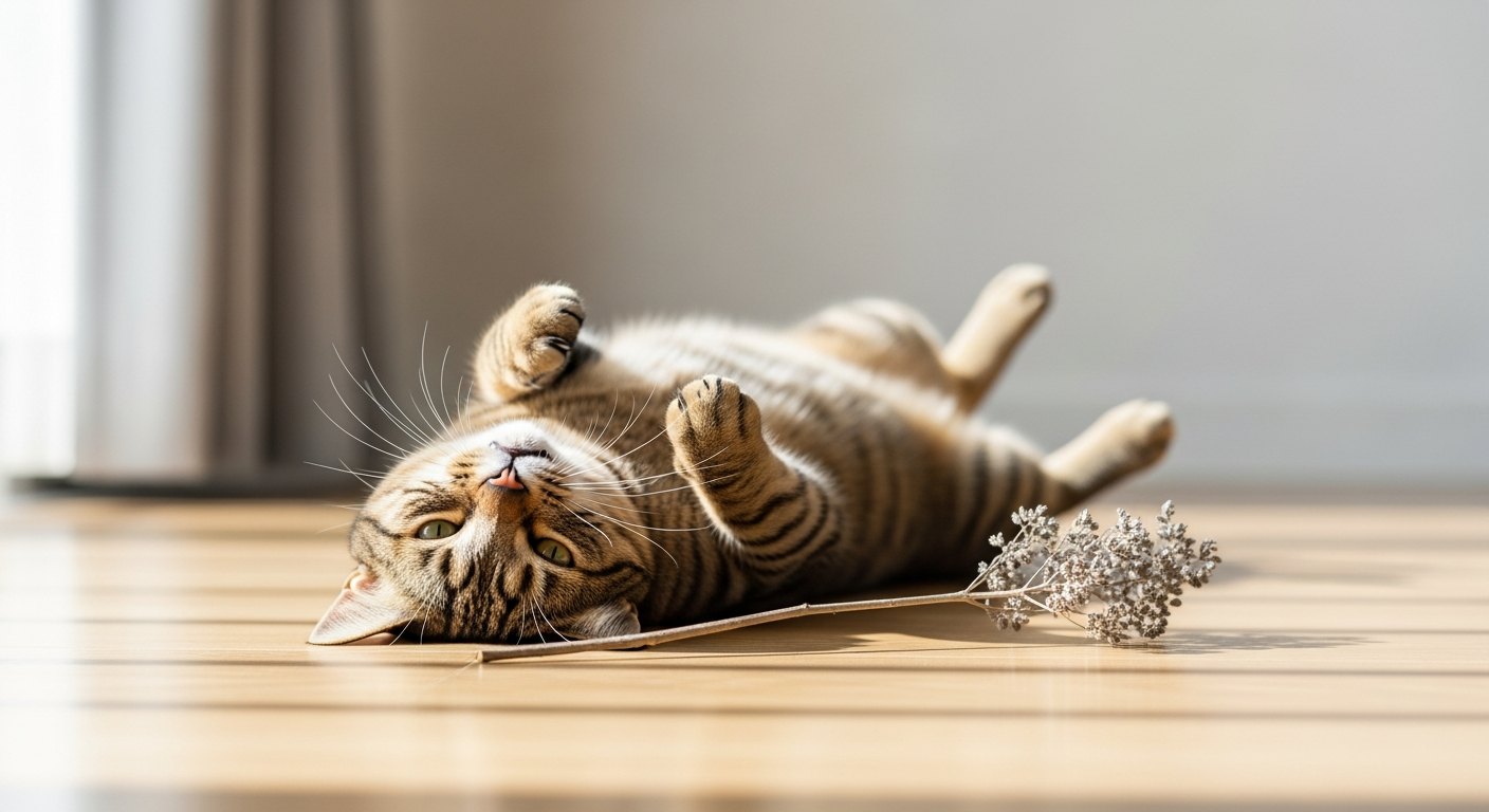 猫はなぜマタタビに“酔う”の？またたびの科学と安全な楽しませ方