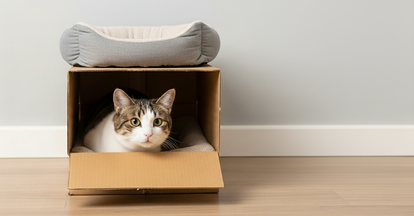 なぜ猫は箱に入りたがるのか