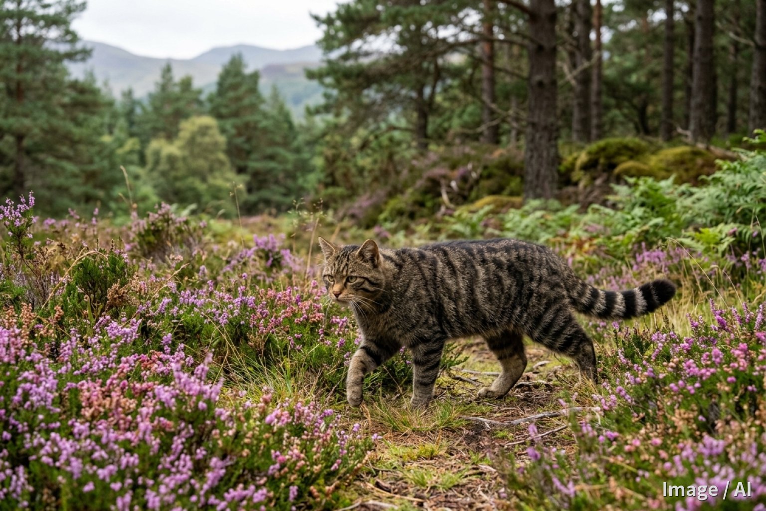 スコットランドのヤマネコ、野生に戻した数が50頭に｜絶滅寸前からの再導入計画「Saving Wildcats」とは？
