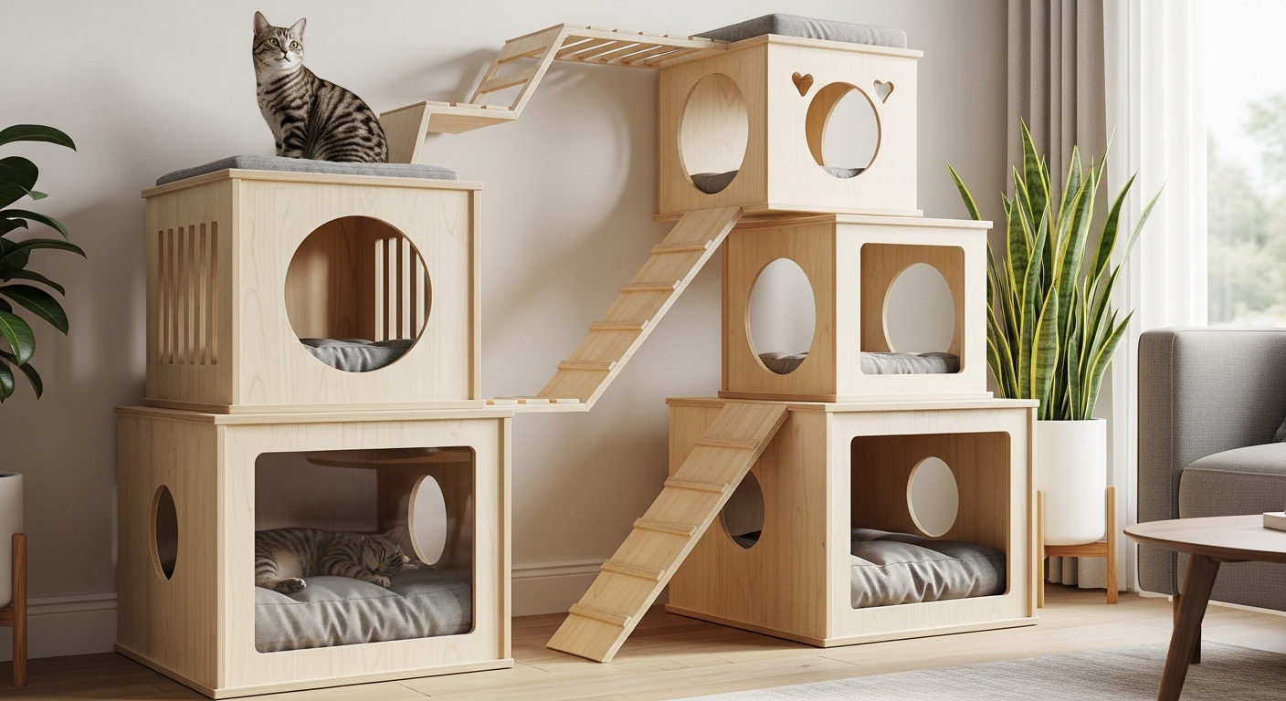 猫カフェの内装デザイン術！猫も人も快適な空間設計の極意