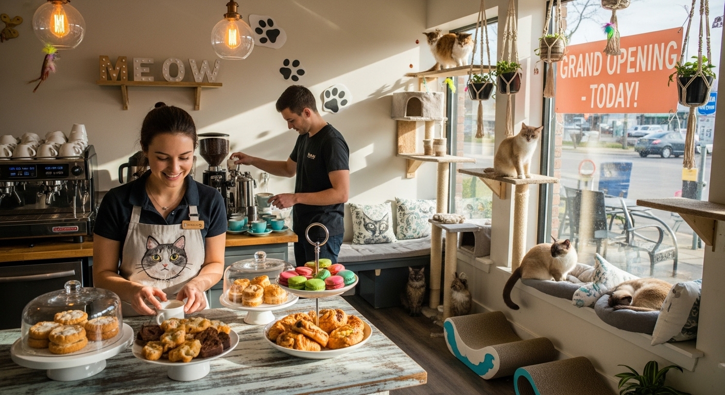 猫カフェ開業の初期費用！500万円から始める現実的な資金計画