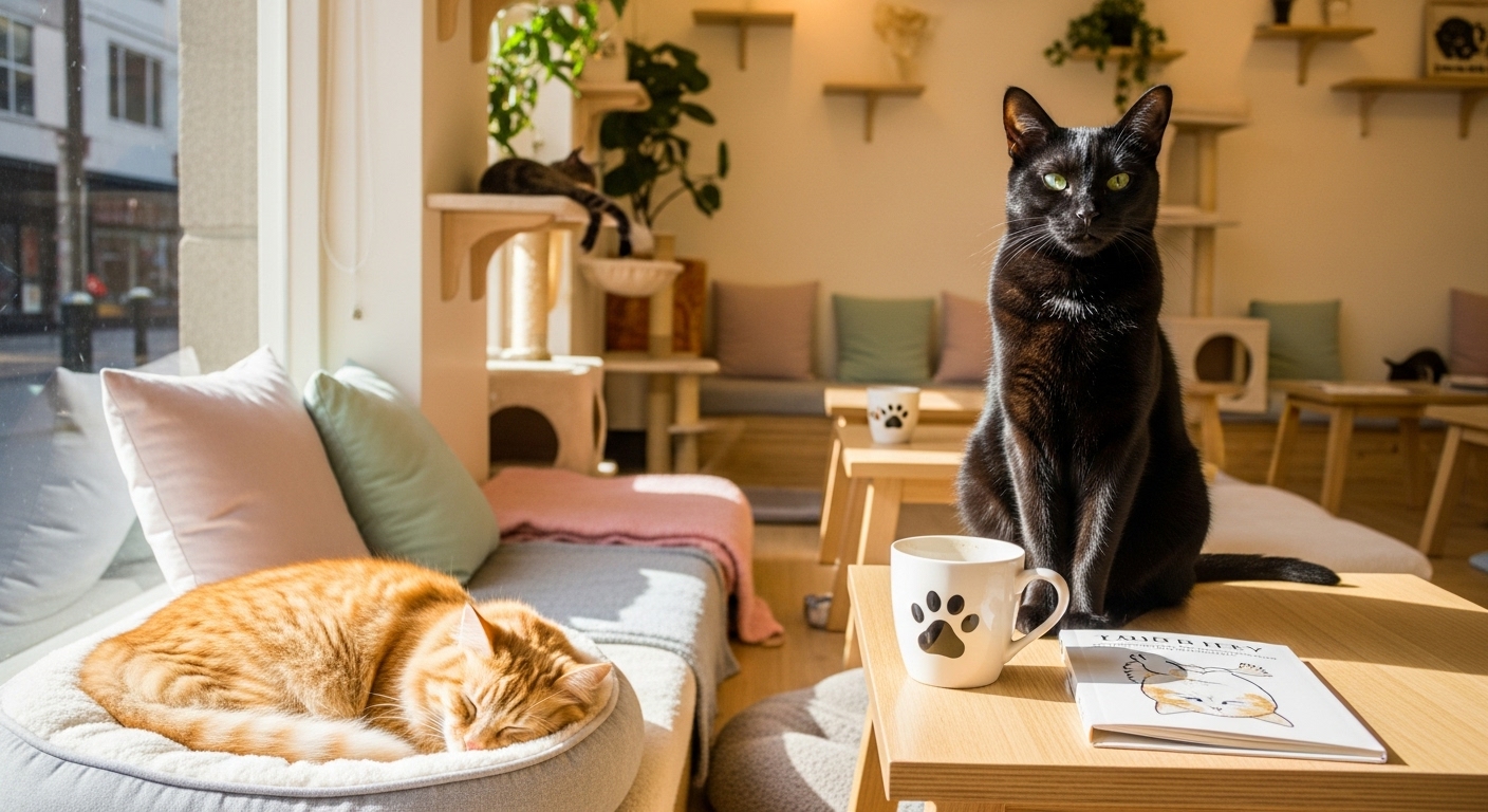 【デモ】猫カフェ にゃんこのへや - 1